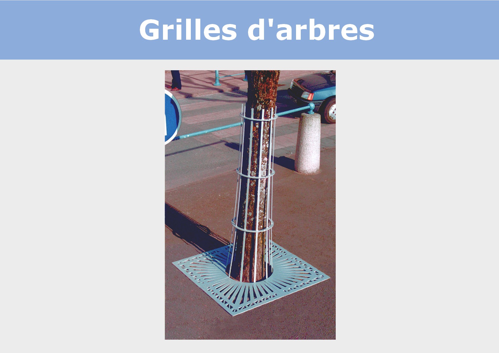 Grilles d'arbres