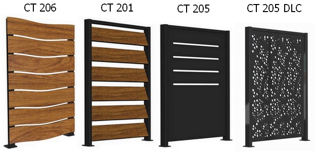 Cache-conteneurs Abris à conteneurs design pour petite surface